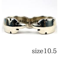 Chrome Hearts Double Fleurknee Ring #104062