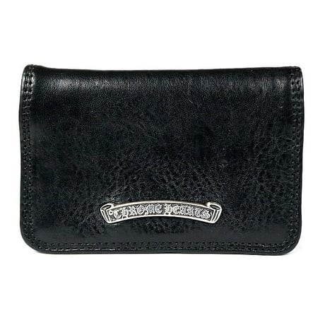 Chrome Hearts Leather Card Case with Grommet #104318