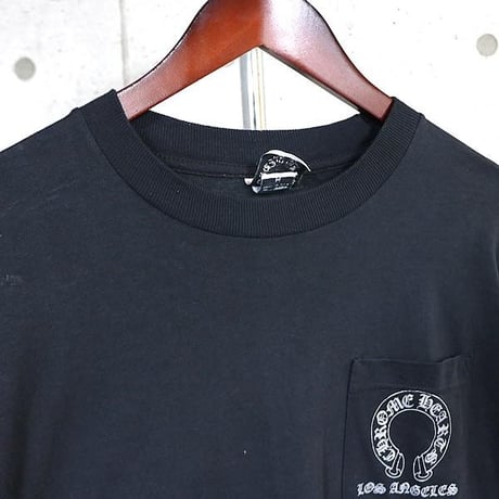 Chrome Hearts Vintage LA Limited Edition T-Bar Horseshoe Design Long-Sleeve T-Shirt #103954