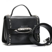 Alexander McQueen Brand-New The Story 2way Shoulder Bag Black #32232