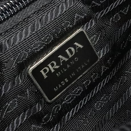 PRADA Tote Bag Tessuto Nylon Black #19787