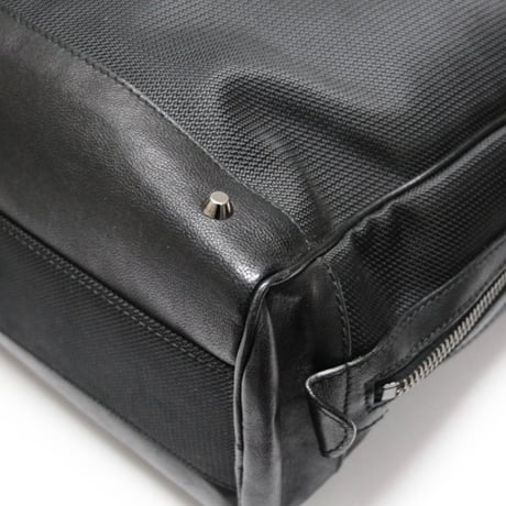 BALENCIAGA Briefcase Nylon Leather Black ＃76408