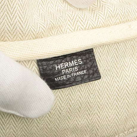 HERMES Victoria 35 Handbag Taurillon Clemence Leather Prune #20216
