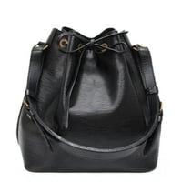Louis Vuitton Petit Noe Shoulder Bag Epi Leather Black M59012 #76733