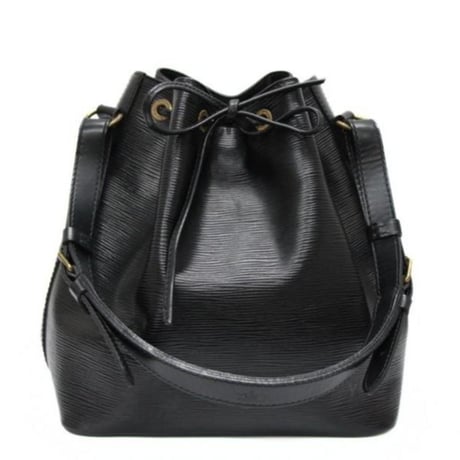 Louis Vuitton Petit Noe Shoulder Bag Epi Leather Black M59012 #76733