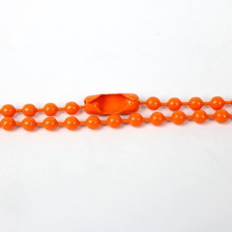 Chrome Hearts Silicone Rubber Small CH Cross Necklace Orange #31416