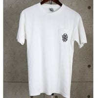 Chrome Hearts Vintage Old Vine Dagger Horseshoe Pocket T-Shirt #32102