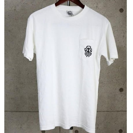Chrome Hearts Vintage Old Vine Dagger Horseshoe Pocket T-Shirt #32102