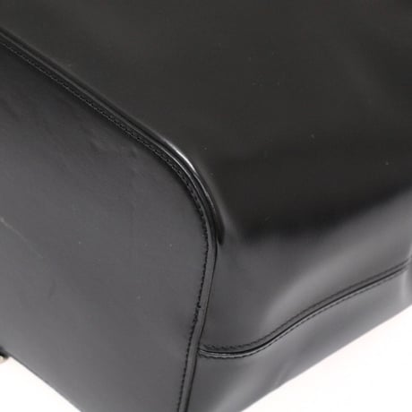 Cartier Panther Shoulder Bag Leather Black ＃75724