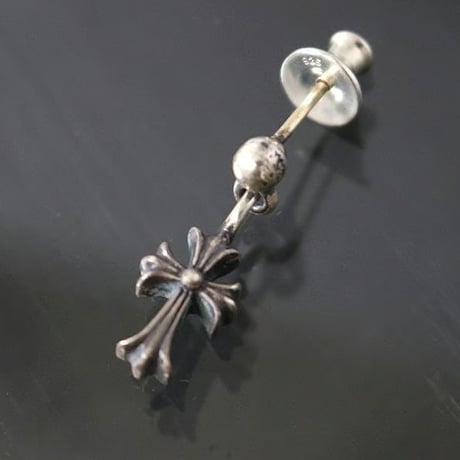 Chrome Hearts Brand-New Stack CH Cross Drop Earring #102259