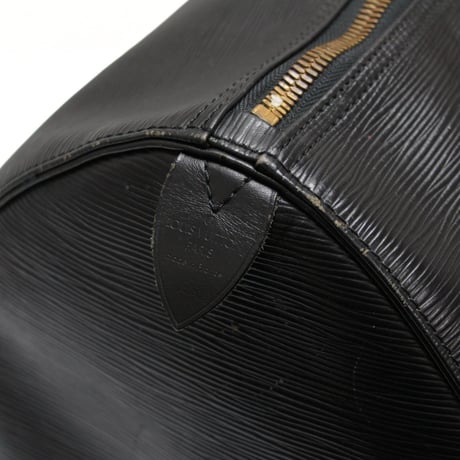 Louis Vuitton Keepall 55 Boston Bag Epi Leather Black M59052 #75722