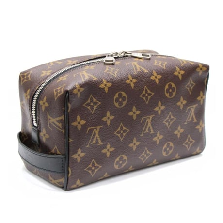 Louis Vuitton Monogram Macassar Trousse Toilette Clutch Bag M40378 #31977