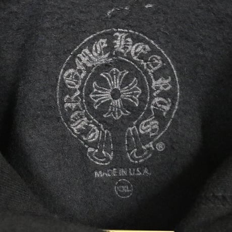 Chrome Hearts, Unused, Friends & Family Exclusive, Blue Glitter Floral Cross Pullover Hoodie #103730