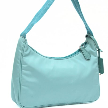 PRADA Re-Edition Handbag Nylon Light Blue #76209
