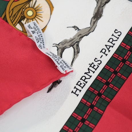 HERMES Carre 90 Silk 100% Scarf Stole "The Bull & Mouth Regent's Circus Piccadilly" #76557