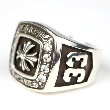 Chrome Hearts Large Champion Ring Pave Diamonds #103805