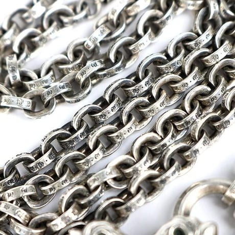 Chrome Hearts Filigree Cross XS O-Ring Paper Chain 20 Inches #31437