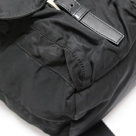 PRADA Backpack Nylon Black #76210
