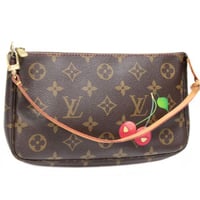 Louis Vuitton x Murakami Pochette Accessory Pouch Monogram Cherry M95008 #76081