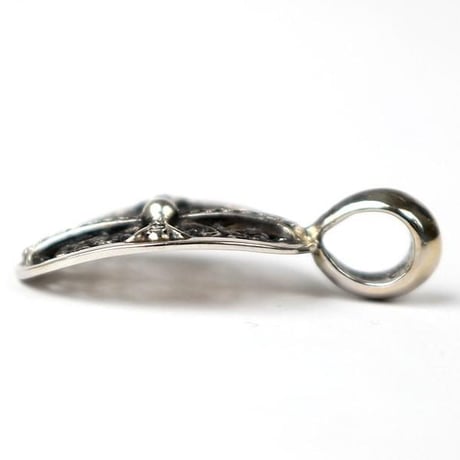 Chrome Hearts Classic Oval Cross Pave Diamond Pendant #104769