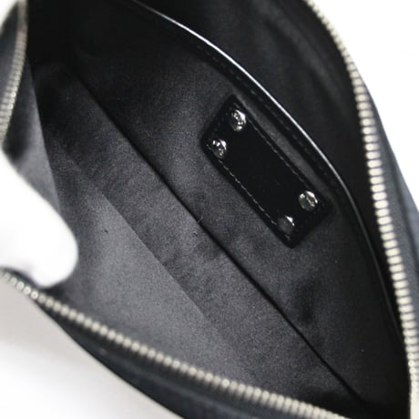 Louis Vuitton Conte de Fees Pochette Handbag Monogram Satin Black M92275 #75582