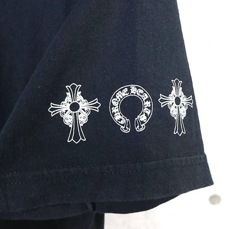 Chrome Hearts Horseshoe T-Bar Print Pocket T-Shirt #103973