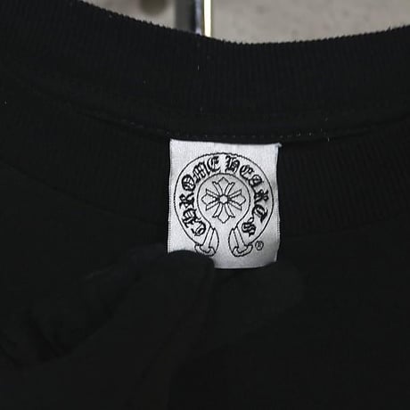 Chrome Hearts Vintage LA Limited Edition T-Bar Horseshoe Design Long-Sleeve T-Shirt #103954