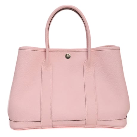 HERMES Garden Party TPM Tote Bag Negonda Leather Rose Sakura ＃19097