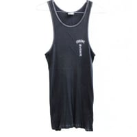 Chrome Hearts Vintage "FUCK YOU" Large Cross Print Tank Top #31853