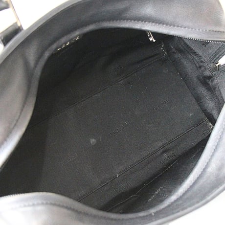 LOEWE Old Model Amazona 28 Handbag Leather Black #76377