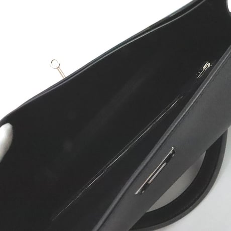 HERMES Kelly depeches 36 Briefcase Swift Leather Black #20166