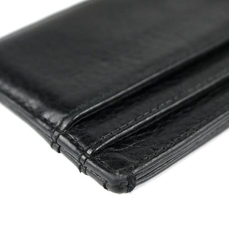 CHROME HEARTS Double-Sided Scroll Label Card Case #104931