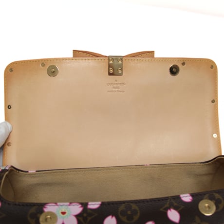 Louis Vuitton x Murakami Papillon Handbag Monogram Cherry Blossom M92009 ＃75698