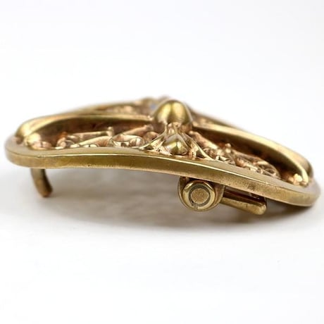 【￥2,499,900】 Chrome Hearts 1.5" Classic Oval Cross Belt Buckle Bronze #103924