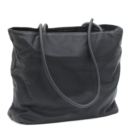 PRADA Tote Bag Nylon Black ＃75692