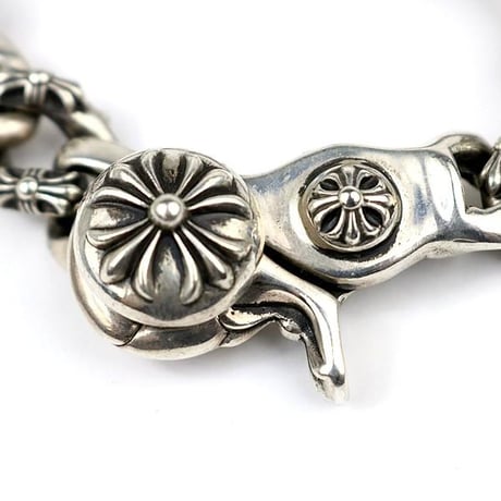 Chrome Hearts Fancy Link Clip Bracelet 15Links #103955