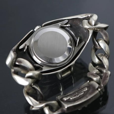 【\4,499,900】Chrome Hearts Rolex Air King Old CHX Covered ID Classic Chain ＃31076