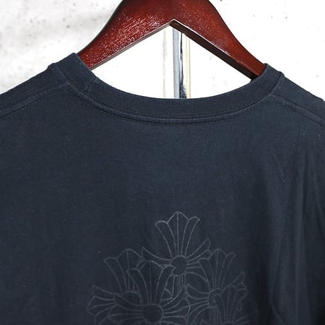 Chrome Hearts Cemetery Cross Print Pocket T-Shirt #104686