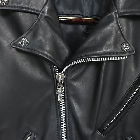 【¥2,299,900】Chrome Hearts × Comme des Garçons DSMG Exclusive JJ Dean Riders Jacket  #31843