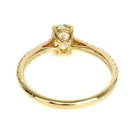 TIFFANY＆CO.  Oval Yellow Diamond Ring 18K Yellow Gold Yellow Diamond #20064