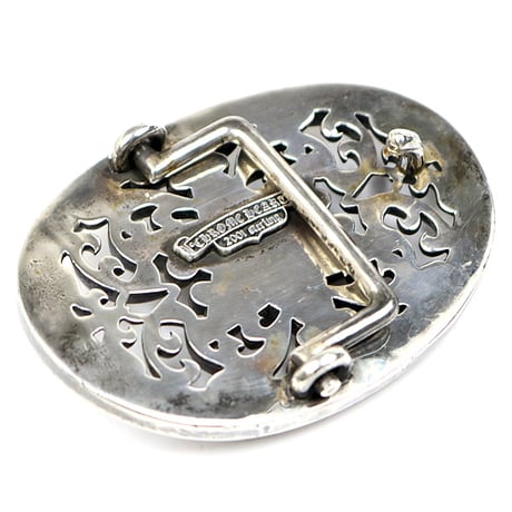 Chrome Hearts Old Classic Oval Star Belt Buckle #31878