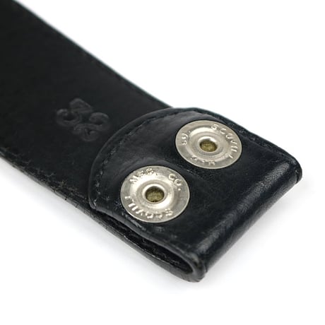 Chrome Hearts 1.5 Leather Belt Strap #31672