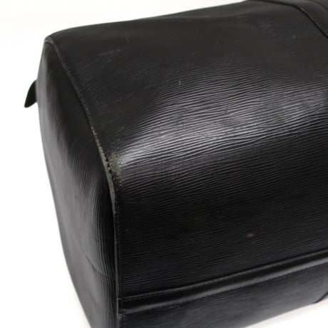 Louis Vuitton Keepall 55 Boston Bag Epi Leather Black M59052 #75722