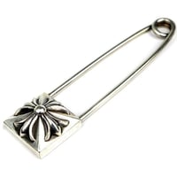 Chrome Hearts Pyramid CH Plus XL Safety Pin #104150