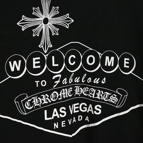 Chrome Heart Las Vegas Limited Print Pocket T-Shirt #104687