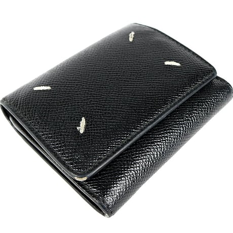 Maison Margiela Four Stitches Tri-Fold Leather Wallet #31741