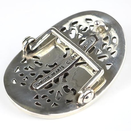 Chrome Hearts Classic Oval Cross Belt Buckle #31676