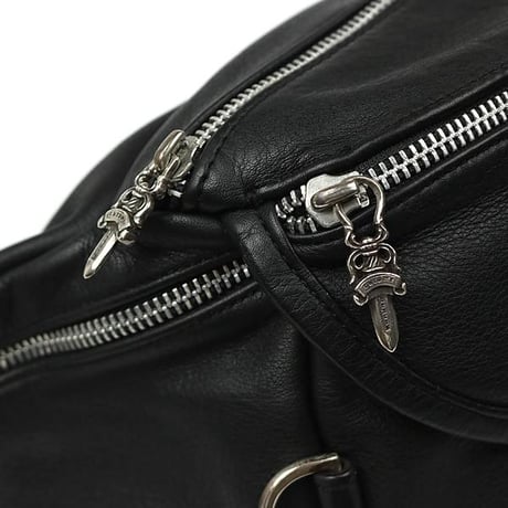 Chrome Hearts #1 Snat Pack Large Leather Shoulder Bag  #31041