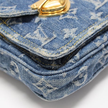 Louis Vuitton Fairfax Pochette Shoulder Bag Monogram Denim M82948 #76399