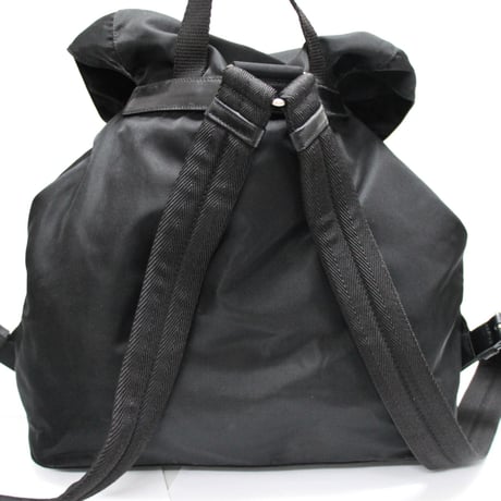 PRADA Backpack Nylon Black #75702